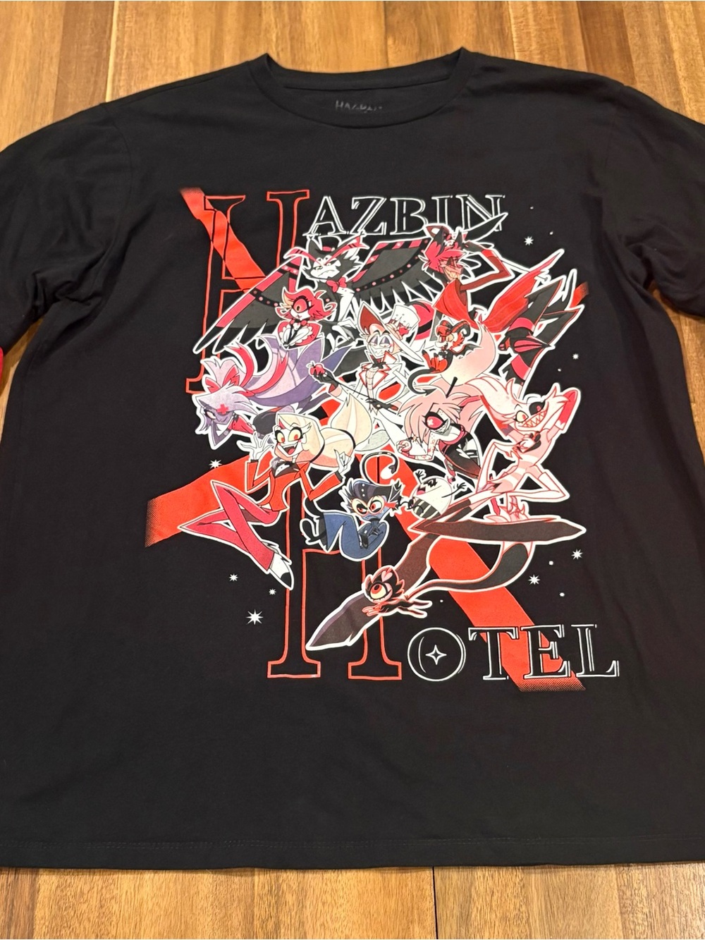 Hazbin Hotel Hot Topic Twofer Long Sleeve Graphic Tee Large